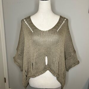 Colette la Maison Des fibres naturals. Oversized sweater made of natural fiber